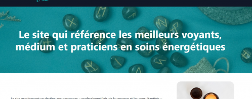 Création d’un annuaire de prestataires dans la voyance et les soins énergétiques